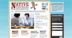 Desktop Screenshot of nativeteachers.cl
